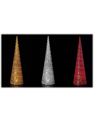 Decorazione albero con led Cm. 12x38...