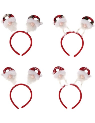 Cerchietto Babbo Natale Cm. 23x23 -...