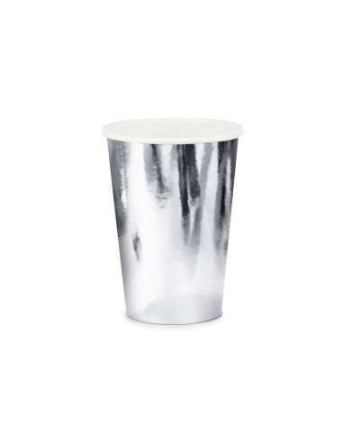 Bicchiere carta 220 ML metallizzato -...