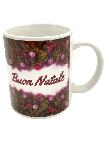Tazza mug ceramica natalizia "Buon...