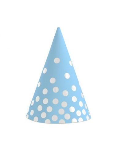 Cappellino cono celeste «Silver Dots»...