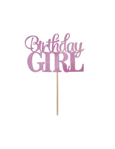 Cake topper «Birthday Girl»...