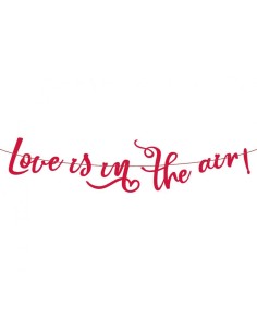Festone scritta «Love is in...