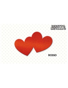 Set 4 cuori doppi adesivi...