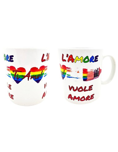 Tazza mug ceramica "L'amore vuole amore"