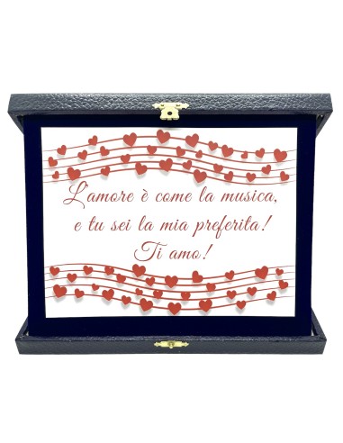 Targa con cofanetto rettangolare Cm....