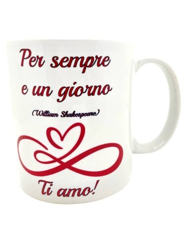 Tazza mug ceramica "Per sempre e un...