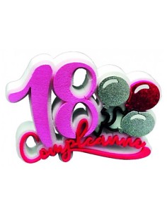 Scritta polistirolo "18...