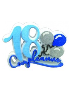 Scritta polistirolo "18...