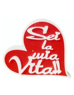 Scritta polistirolo cuore...