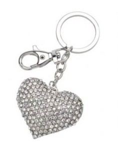 Portachiavi cuore con...