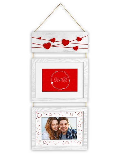 Portafoto legno da appendere Love per...