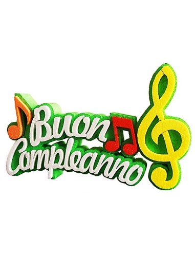 Scritta polistirolo "Buon Compleanno"...