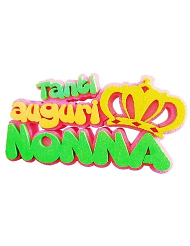 Scritta polistirolo "Tanti auguri...