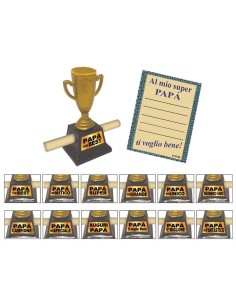 Mini coppa trofeo resina...