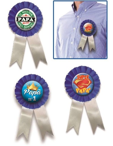 Coccarda con spilla "Papà" - Soggetti...
