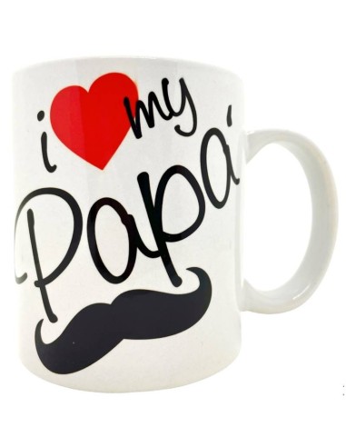 Tazza mug ceramica "I Love My Papa' "