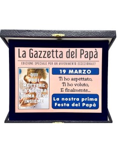 Targa con cofanetto...