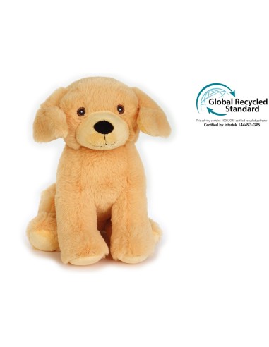 Peluche Eco Green Lelly Cane Golden...