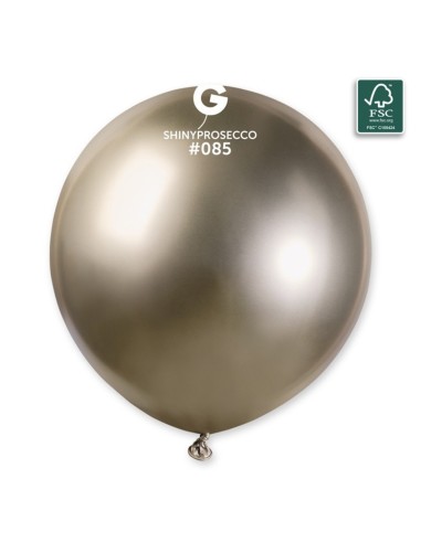 Palloncino lattice cromato 19" Cm. 48...