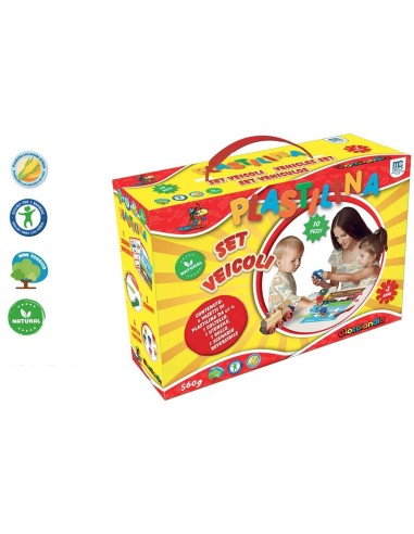 Set regalo "Veicoli" con 6 vasetti...