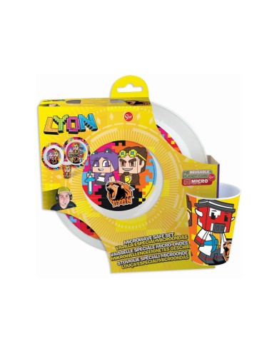 Set 3 pezzi micro (Piatto piano +...