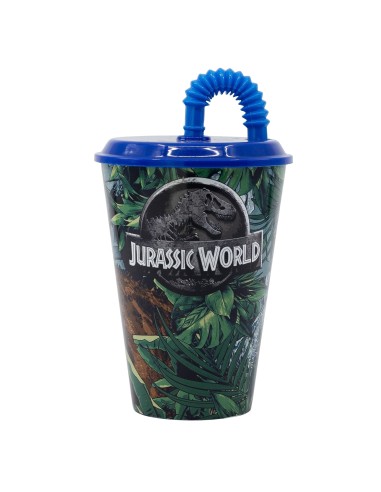 Bicchiere con cannuccia 430 ML -...