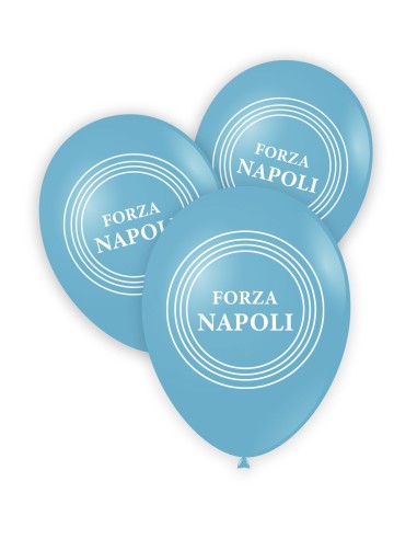 Palloncini lattice 11/12" celeste...