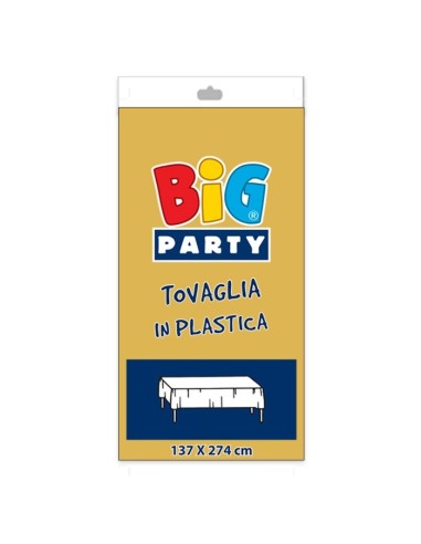 Tovaglia in plastica Cm. 137x274 -...