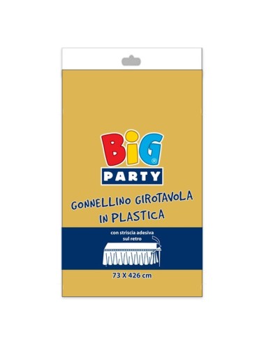 Gonnellino girotavola in plastica Cm....