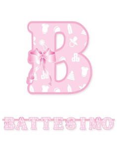Festone scritta Battesimo...