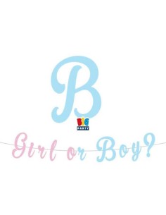 Festone scritta italic Baby...