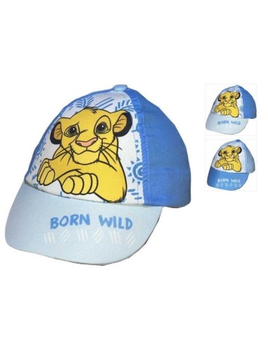 Cappello con visiera baby Re Leone -...