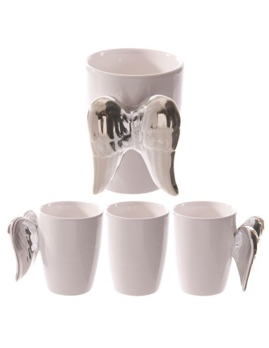Tazza mug ceramica 3D "Ali d'angelo"...