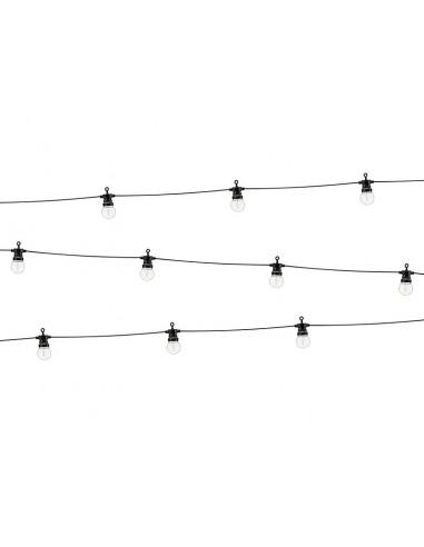 Filo con 10 lampadine a led - Mt. 8 -...