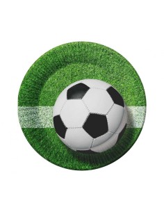 Piatto carta "Football" Cm....