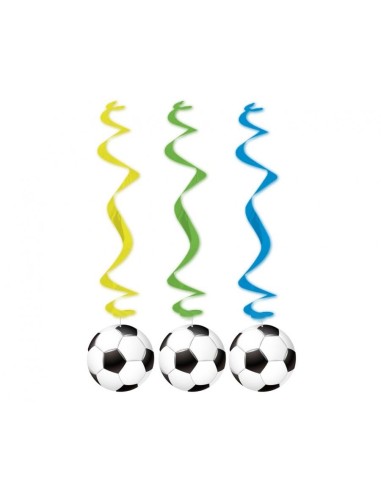 Festone swirls pendente "Soccer" -...