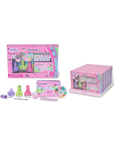 Set regalo completo "Nail Art Kit"...