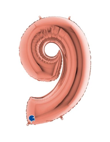 Palloncino Mylar Supershape Rosa Gold...