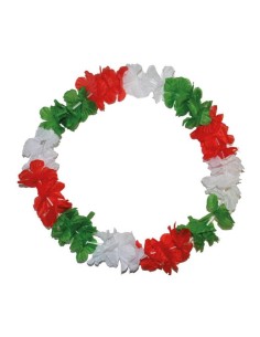 Collana Hawaiana tricolore...