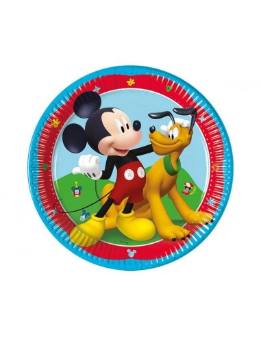 Piatti carta eco Mickey Rock The...
