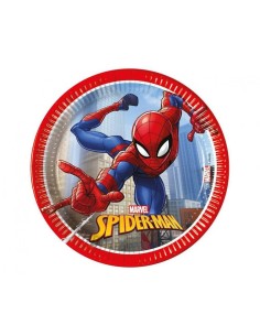 Piatti carta eco Spiderman...