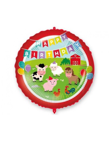 Palloncino mylar 18" Cm. 45 - Happy...