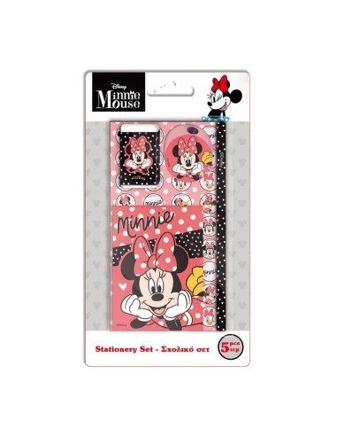 Blister scuola completo 5 pezzi - Minnie