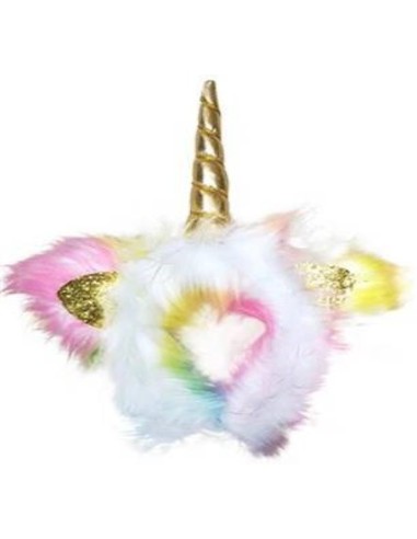 Cerchietto peluche Unicorno colorato...
