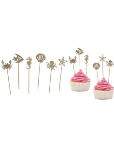 Picks decorativi glitterati...