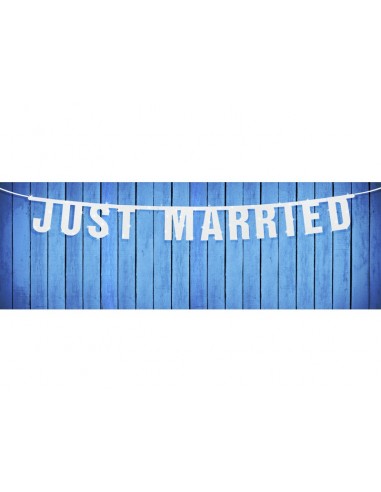 Festone scritta "Just Married" Cm....