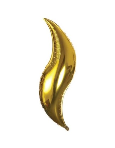 Palloncino mylar 18" Cm. 45 - Curva oro