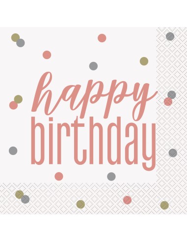 Tovaglioli carta Cm. 33x33 - Happy...