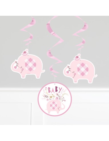 Festone pendente Swirls - Elefante...